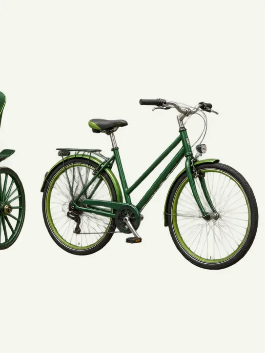 Bicicleta de dos ruedas y pedales