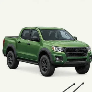 Pick-up con cabina y zona de carga separadas