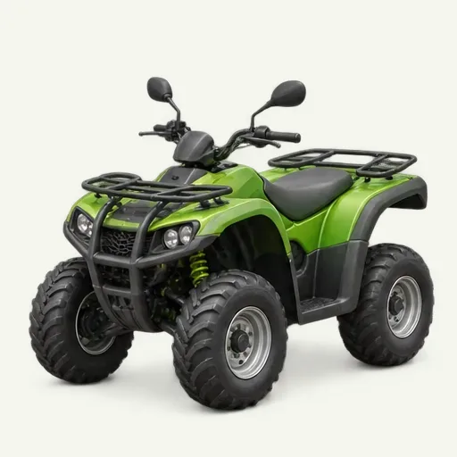 Quad todoterreno de cuatro ruedas